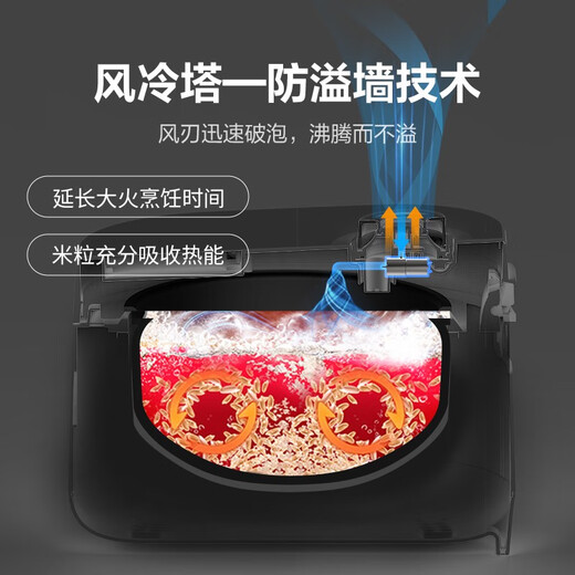 苏泊尔（SUPOR）电饭煲电饭锅 电饭锅家用多功能一体家用本釜电饭煲2-6人4升智能柴火饭 SF40FC698