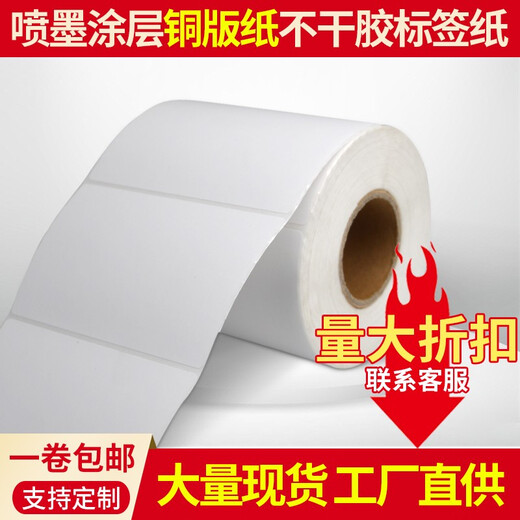 斯奈德（sinaide） 斯奈德 爱普生TM-C3520标签纸 TM-C7520G 喷墨不干胶打印纸 喷墨涂层合成纸(不干胶标签纸)*1卷 70mm*30mm 1200张(模切纸)