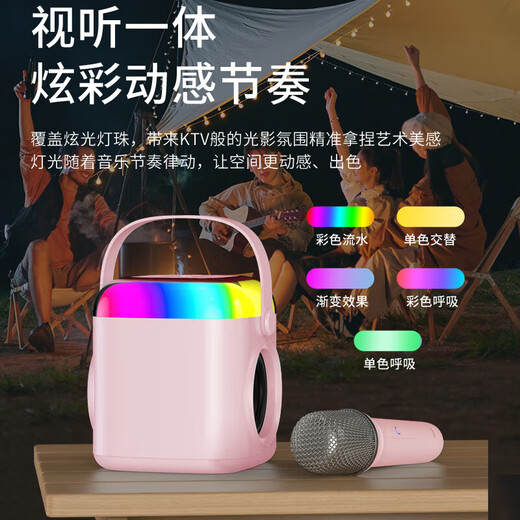 Sony Ericsson (soaiy) SK18 Microphone Microphone K Song Microphone Audio All-in-one Wireless Bluetooth Speaker Singing Special Artifact Family KTV Audio Set Children's Microphone