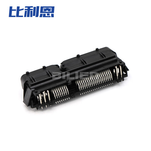 PCB board end aluminum shell 8140P control 121-pin automotive connector connector 12414341 121-pin aluminum shell