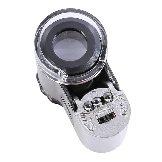 Sky Window 50X Gagnifing lays 9882a microscope HD Focus réglable avec lumière LED avec fonction de détection de billets pour voir les bijoux en brique et en pierre