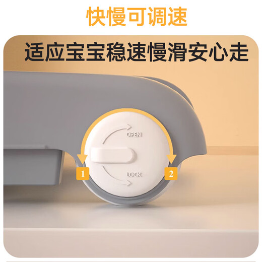 ANGI BABY婴儿学步车儿童多功能防侧翻手推车带音乐灯光宝宝学走路助步车