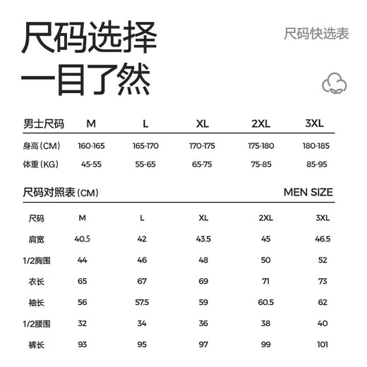 Heilan House Class A cotton autumn clothes and autumn trousers men's round neck cotton ammonia 180g anti-bacterial anti-mite heating thin thermal underwear set