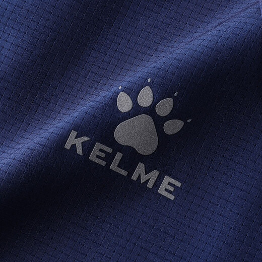 KELME/卡尔美运动风衣男跑步防风梭织外套轻便透气夹克8153WT1001 深蓝 XL/180
