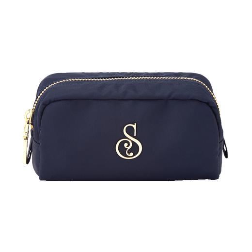 Diversity House Cosmetic Bag Women's Portable Storage Bag Travel Toilet Bag Liner Bag Lipstick Bag Men's Business Trip Waterproof Black/Small 16*7*9cm