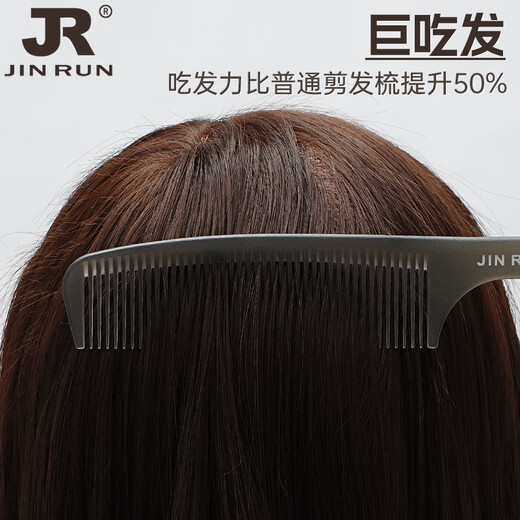 
Manika Ultra-thin Men's Flat-Head Cropped Comb Hair Stylist Special Men's Hair Cropped Hair Shop Hard Haircut Cropped Hair Cropped Hair Cropped Artifact 15930 [Transparent Gray]