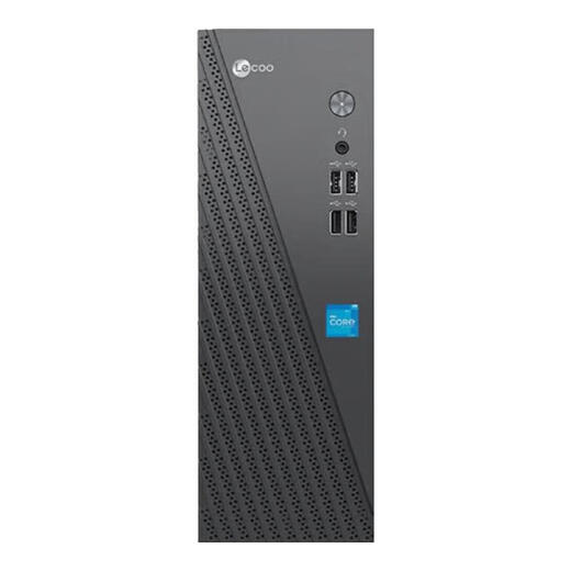 联想（Lenovo)天逸510s/来酷310商用办公台式电脑全套整机家用迷你7.4L小机箱台式主机电脑定制 来酷I3-12100 16G内存 512G固态 主机+23英寸显示器