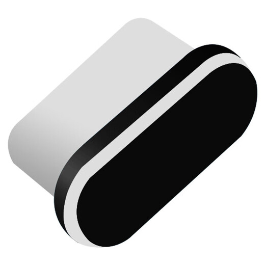 Strictly applicable to vivoX200 mobile phone charging port dustproof plug x200Pro dustproof sticker metal material x200pro mini plug dustproof C port silicone plug metal dustproof plug Type-C charging plug 2 pieces black + anti-loss device vivo