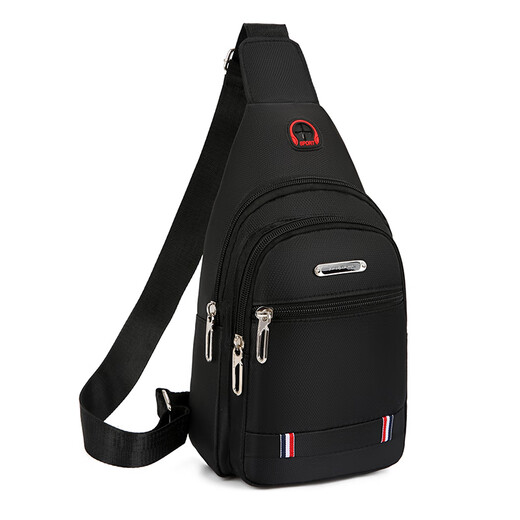 Kangaroo (KANGAROO) new chest bag men's bag one-shoulder crossbody bag casual crossbody bag Oxford cloth chest cross bag trendy men's bag 9905 small board blue