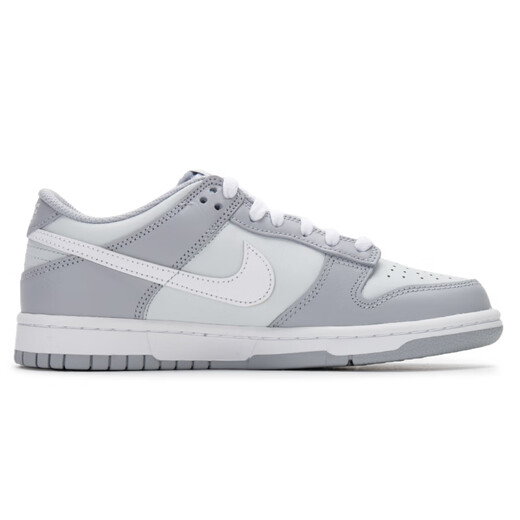 Nike (Nike) Frauenschuhe 2025 Neue Sommer Dunk Sports Schuhe Big Jungfrau Schuhe tragen resistente leichte Top-Casual-Schuhe DH9765-001/Weißgrau 38.5
