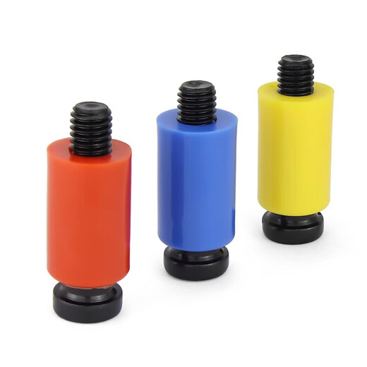 Jinchao nylon mold opener, high temperature resistant and super wear-resistant, quality nylon lock zipper, exhaust rubber stopper hook, orange special bulk D24*M12 (25 pieces/bag)