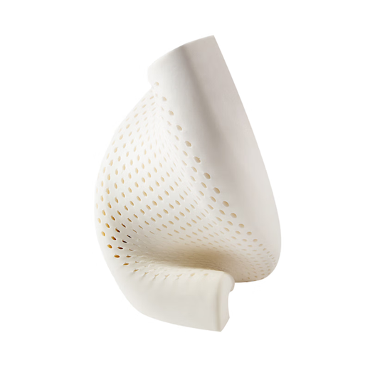 Yowo Thai Natural Latex Pillow Cervical Pillow Core Student Pillow Single Pillow High and Low Massage Pillow Single Pillow Curve Smoothing Pillow Free Inner Jacket 93% Latex