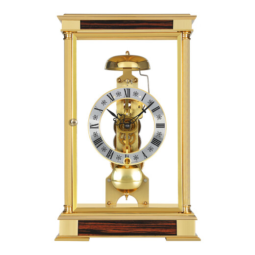 Hermle Clocks赫姆勒时钟欧式现机械座钟客厅实木机械打点时钟摆件台式坐钟 MT202-000791