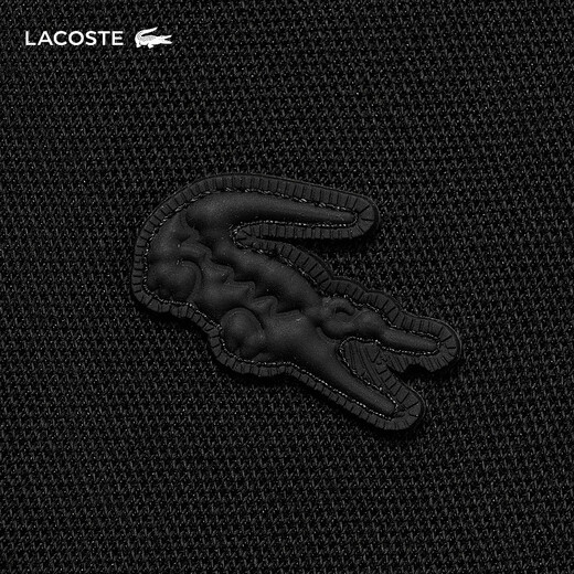 Lacoste French Crocodile Herren Mode pendeln einfache lockere lässige klassische klassische Kurzärmel-Polo-Hemd PH6232 031/Black L 5