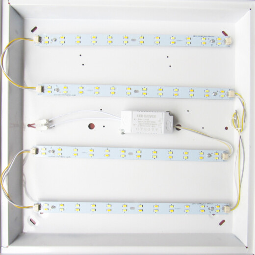 Tira de luz LED sin fuente de parpadeador de techo lámpara plana especificaciones de longitud modificada longitud