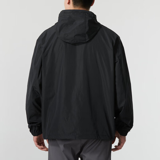 耐克（Nike）卫衣男装2025春季新款运动服梭织透气半拉链男士套头衫 FN3893-010黑色 L