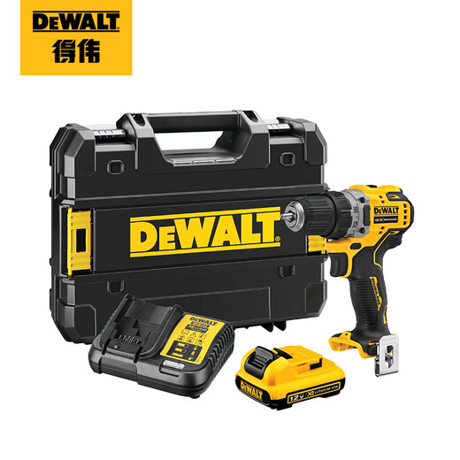 得伟（DEWALT）12V轻型迷你大扭力无线充电无刷手钻电锂电起子机 DCD701MD1E
