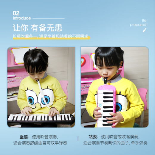 天鹅（SWAN）口风琴吹管吹嘴套装32键37键口风琴乐器通用