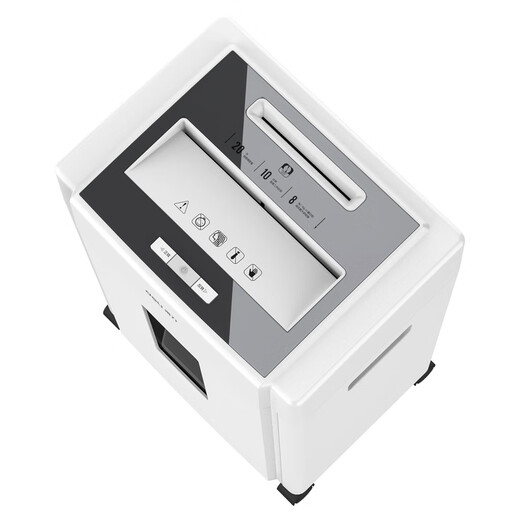 
Deli Confidential Paper Shredder Office Commercial Paper Shredder Multi-function Paper Document Shredder Large Paper Shredder 8 sheets 10 minutes 9904 Paper Shredder (white)