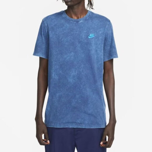 
Nike (NIKE) short-sleeved men's summer new fitness training sportswear fashionable round neck casual breathable T-shirt FD1283-410 S