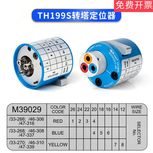 TH163 crimping plier 3-hole positioner PositionerM22520/1-04DMC aviation terminal TH199S US military standard M22520/1-08