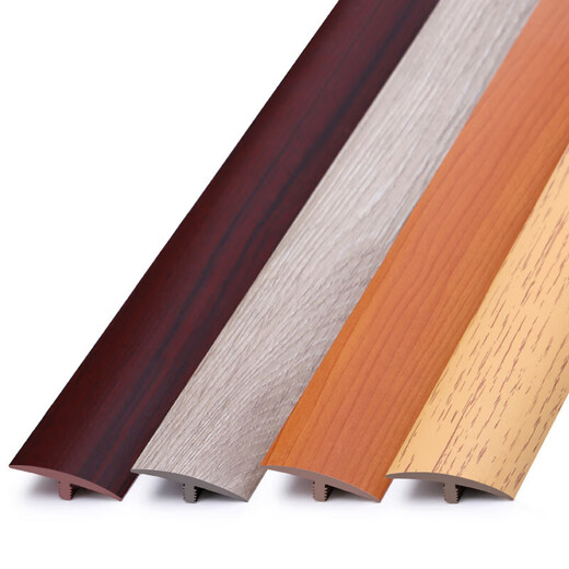 
Xinlong Island Flooring PVC Wood T-Strip Self-adhesive Glue-free Plastic Pressed Strip Strip Strip Wood Grain Ceramic Tile Seam Edge Strip Thai Teak MS9923