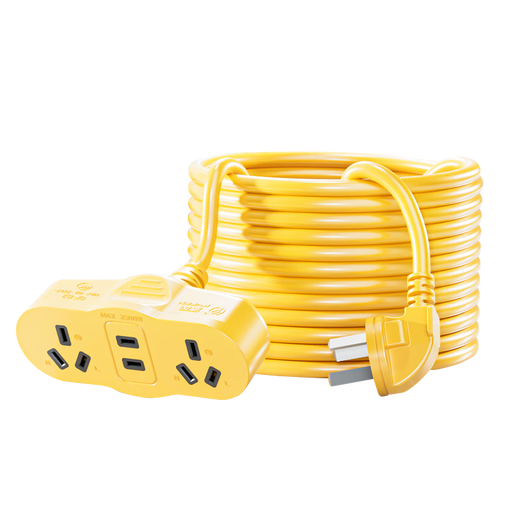 Qingfeng (kyfen) socket extension cord/socket board/socket strip/socket strip/wiring board/trailer board, anti-freeze and cold-resistant 1.5 flat wire diameter, one person with two holes, two people with five holes, total length 6 meters