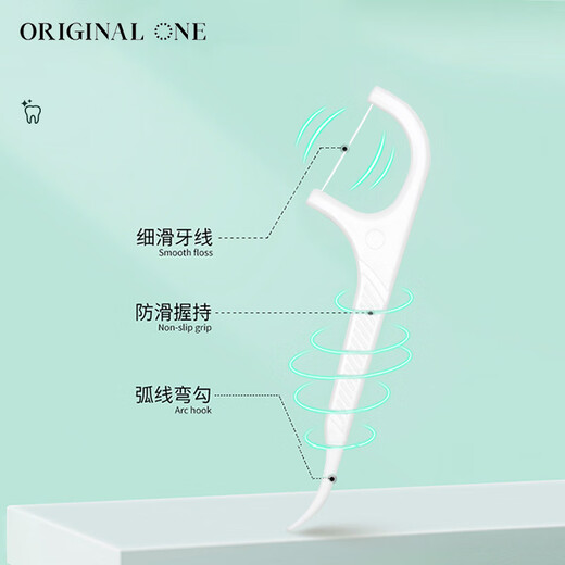 Original One牙齿护理自动盒装牙线棒300支套装【临期清仓】