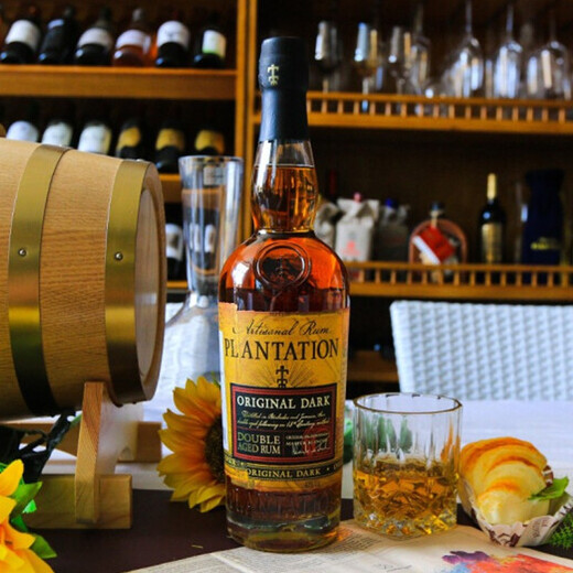 Importierten ausländischen Wein in Cane Garden Barbados karibisch Rum Rum Schwarzer Rum Ananas Aroma 700ml 700 ml 1 Flasche Black Rum Rum