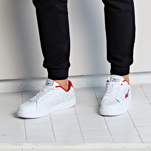 ERKE Hongxing Erke skateboard shoes 11033189B white/red 43 size