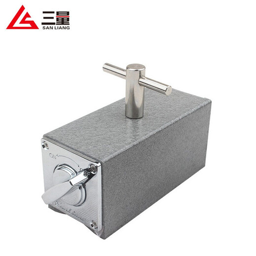 Three-quantity precision V-shaped magnetic watch base, strong switch-type magnet magnetic watch base, strong magnetic magnet base JD170 strong magnetic magnetic base 10T