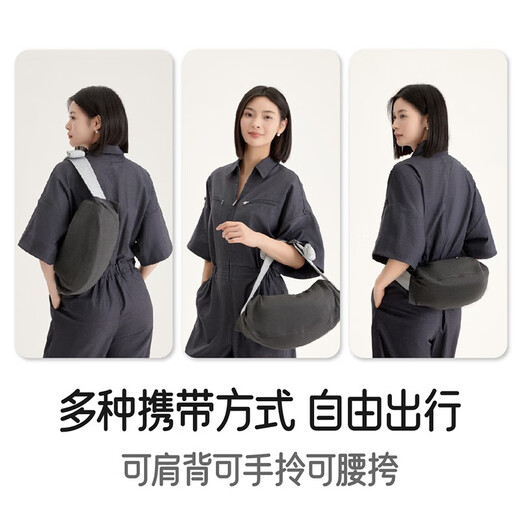 BVYA婴儿背带收纳袋 通用型  二狗背带可用 比威亚背带可用 烟灰色