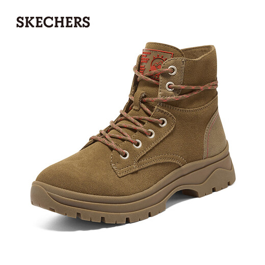 Skechers Damenstiefel Sommer Mid-Top Retro Frauenschuhe Klassiker Vielseitige Martin Boots Sport Casual Mid-Tube-Stiefel Schneestiefel 113399