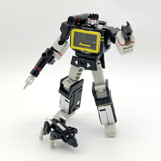 Ukon Transformed Toys Sound Waves King Kong Recorder Pockettoys Mini Small Proportion Boy Robot G1 Version Modèle Dark G1 Sound Wave-With Mécanical Dog Dual Tape Variable