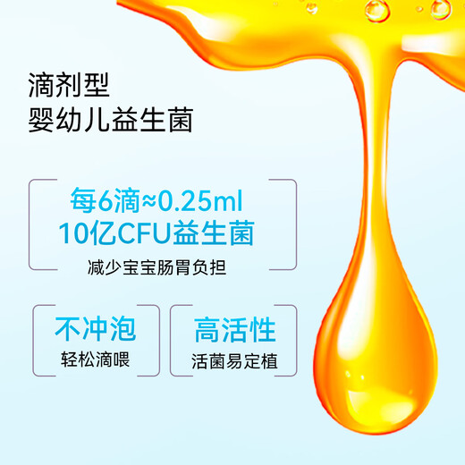 DIPRO Xiao Ambibo Probiotic Baby Drops 10ml Bifidobacterium Care to Improve Intestine Imported from Italy