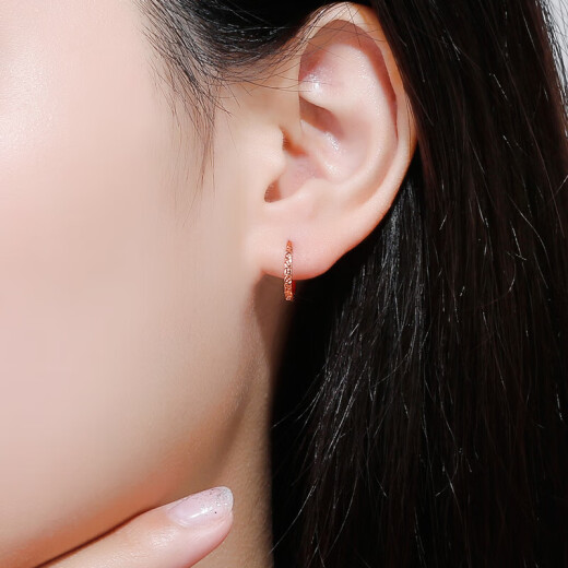 Saturday Fuhong 18K gold earrings for women, gold earrings and earrings KI094507 pair