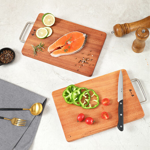 张小泉 乌檀木整木菜板加厚实木切菜板砧板 C53000100（30*20*2.2cm）