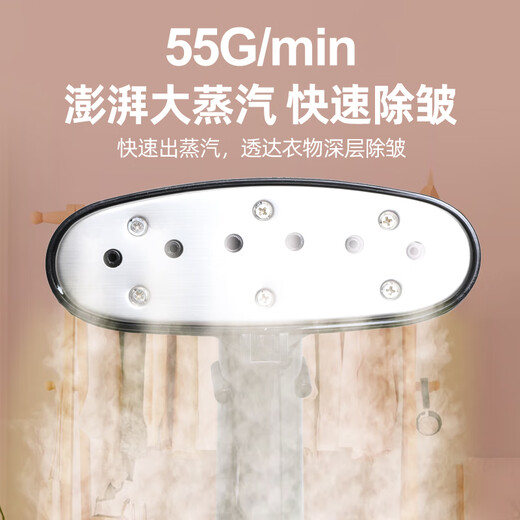 上海美804田3000W挂烫机大功率服装店专用熨烫机商用立式电熨斗 美田银色