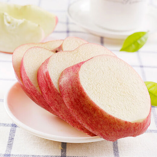 Jingxiansheng Shandong Yantai Red Fuji Apple Net weight 9Jin Jin is equal to 0.5kg Fruit diameter 80mm+ Fresh fruit Straight from the source