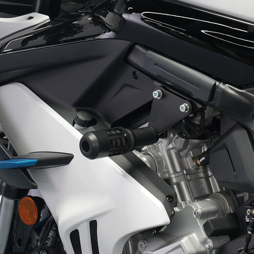 STUNTCX Sidangx Bar adapted to Chunfeng 675SR Motorcycle Bar Modified Accessories Anti-fall Ball Standard Bar [Black] Spring Anti-fall Ball