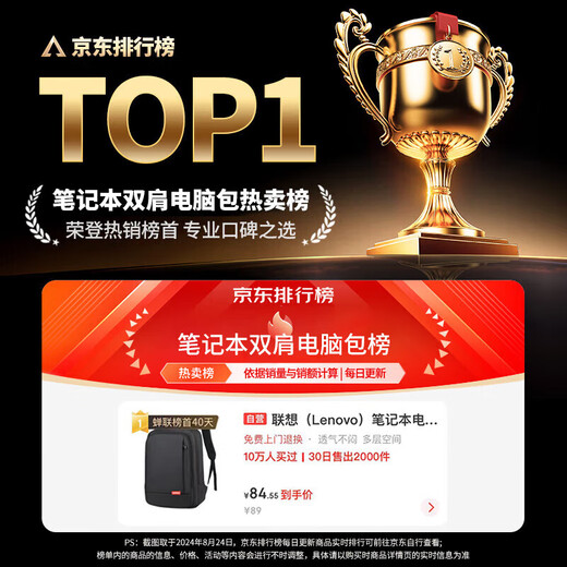 Lenovo laptop backpack for men and women 16-inch backpack student school bag business trip bag rescuer r9000p laptop bag Xiaoxin laptop bag