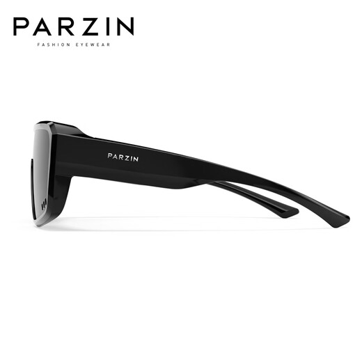 PARZIN Polarized Sunglasses Men Fan Chengcheng The same outdoor sports cycling can be worn with myopia mirror driving sunglasses PZ12126 Phantom Black