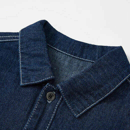 
ASK JUNIOR Boys Jacket 2025 Autumn Medium-Large Children's Denim Jacket Children's Contrast Coat Jacket Trend Blue 150