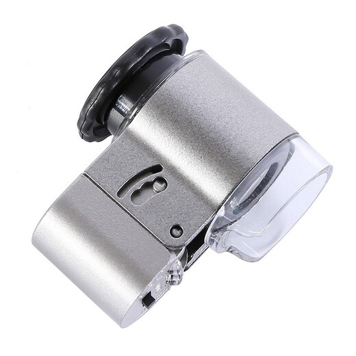 Sky Window 50X Gagnifing lays 9882a microscope HD Focus réglable avec lumière LED avec fonction de détection de billets pour voir les bijoux en brique et en pierre