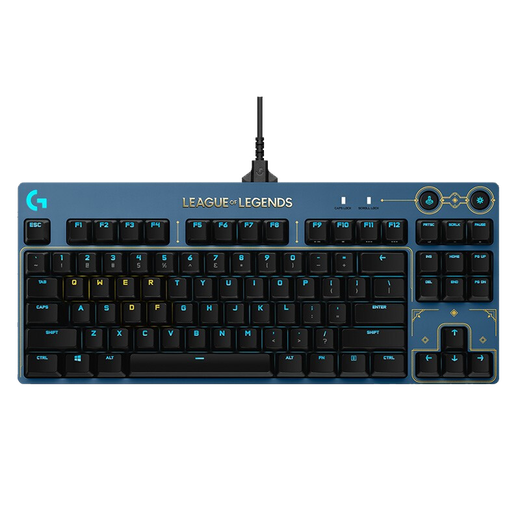 Logitech (G)PRO X gaming mechanical keyboard GPX gaming RGB backlit computer chicken compact 87-key wired keyboard PRO mechanical keyboard Hex limited edition T-axis