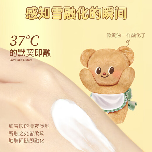 Runpei fragrance hand cream moisturizing and hydrating butter bear gift box 12g*6 souvenir birthday gift for girls