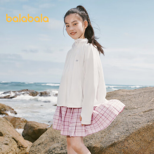 Balabala Ropa de protección solar para niños para niñas Summer de piel delgada de los niños