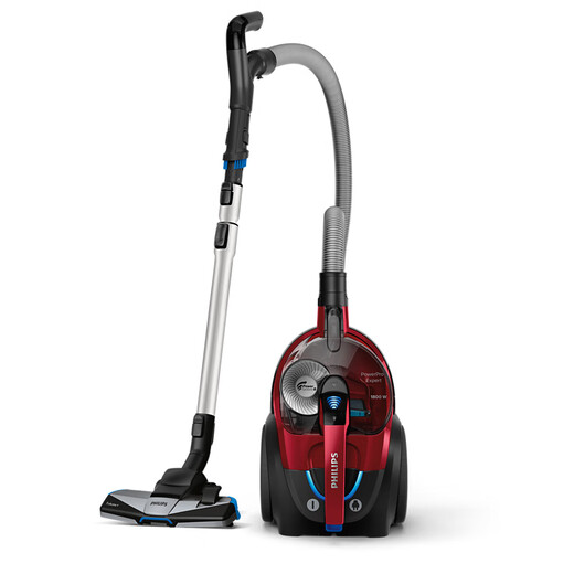 Philips Vacuumer Cleaner para el hogar Hommanspista potente y potente alfombra de piel de gato Eliminación de polvo especial y eliminación de ácaros FC9735/
