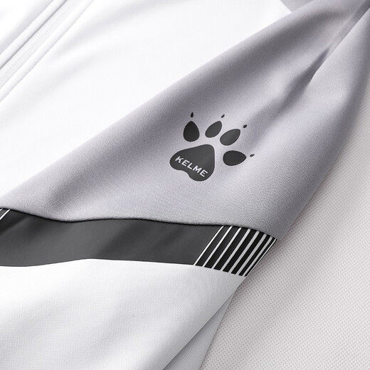 KELME sports sweatshirt men's casual knitted jacket autumn coat football training suit color zipper top can be customized high-end gray L