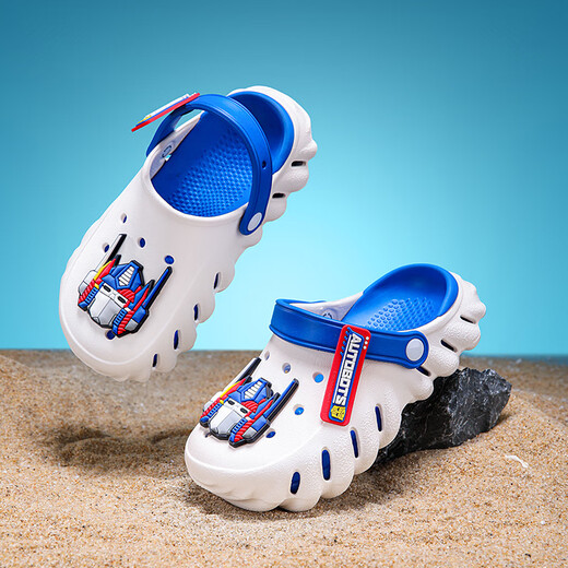Transformers Transformers Children's Slippers Boy Baby Baby Sandales Chaussures de trou pour enfants Taille 32/33